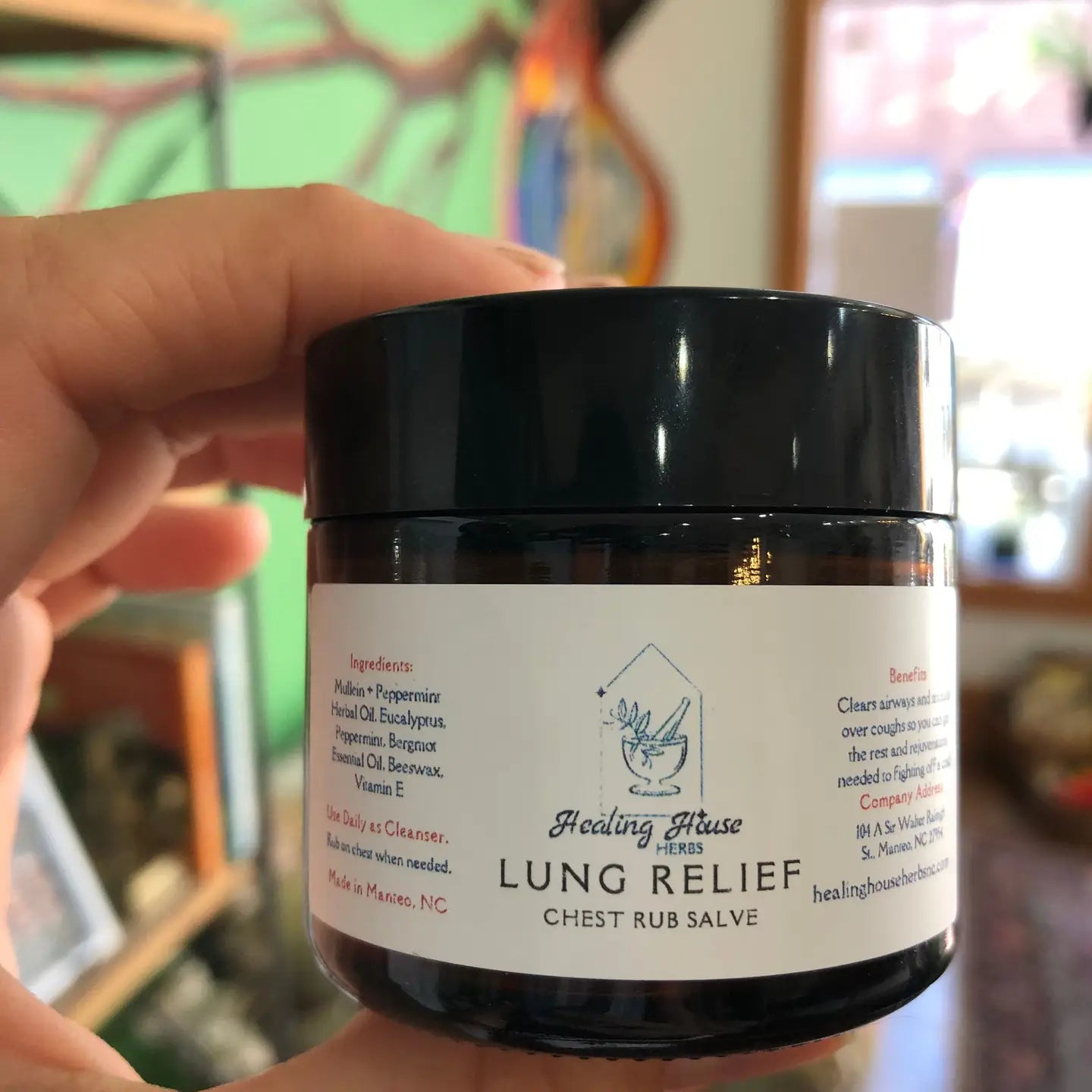Lung Relief Chest Rub Salve
