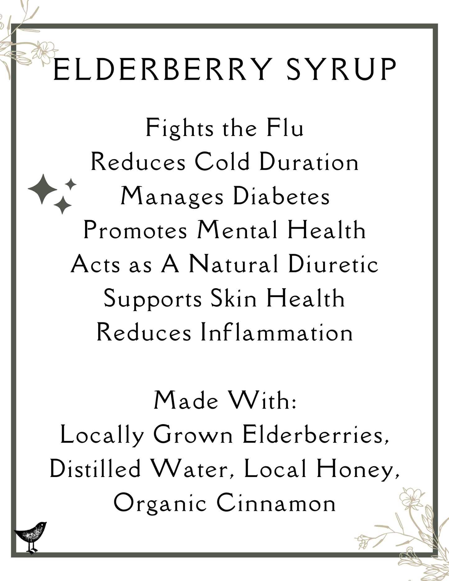 Elderberry Syrup