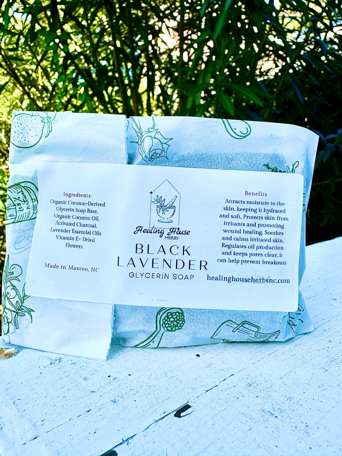 Black Lavender Soap