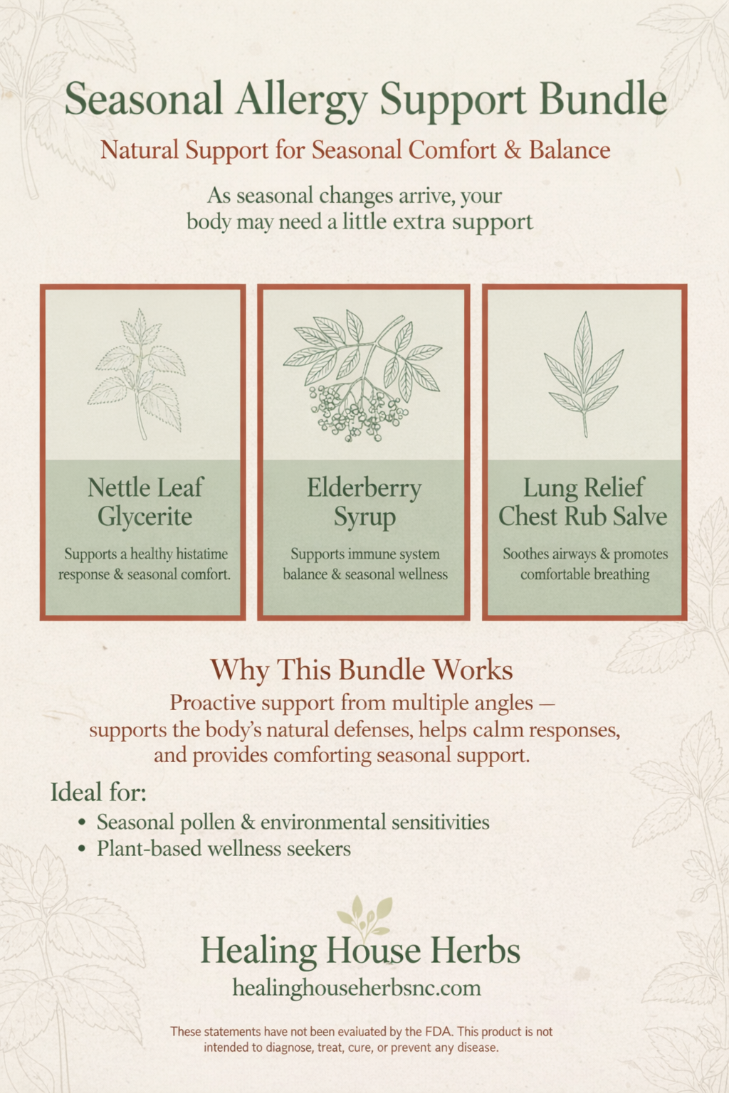 Seasonal Allergy Prevention Bundle