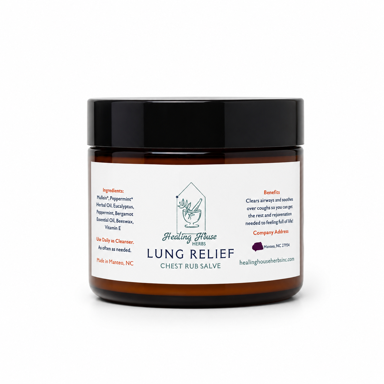 Lung Relief Chest Rub Salve