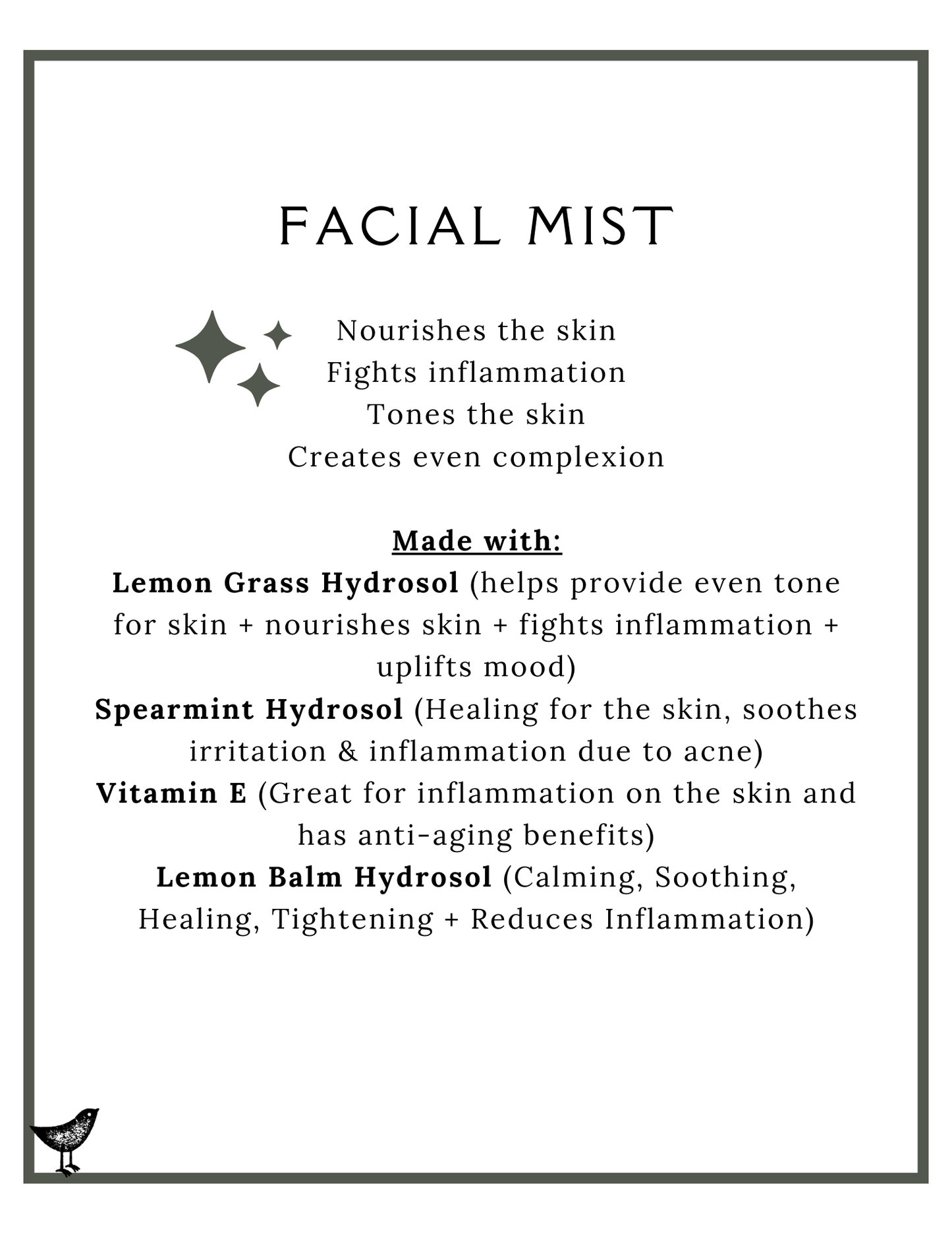 Facial Mist