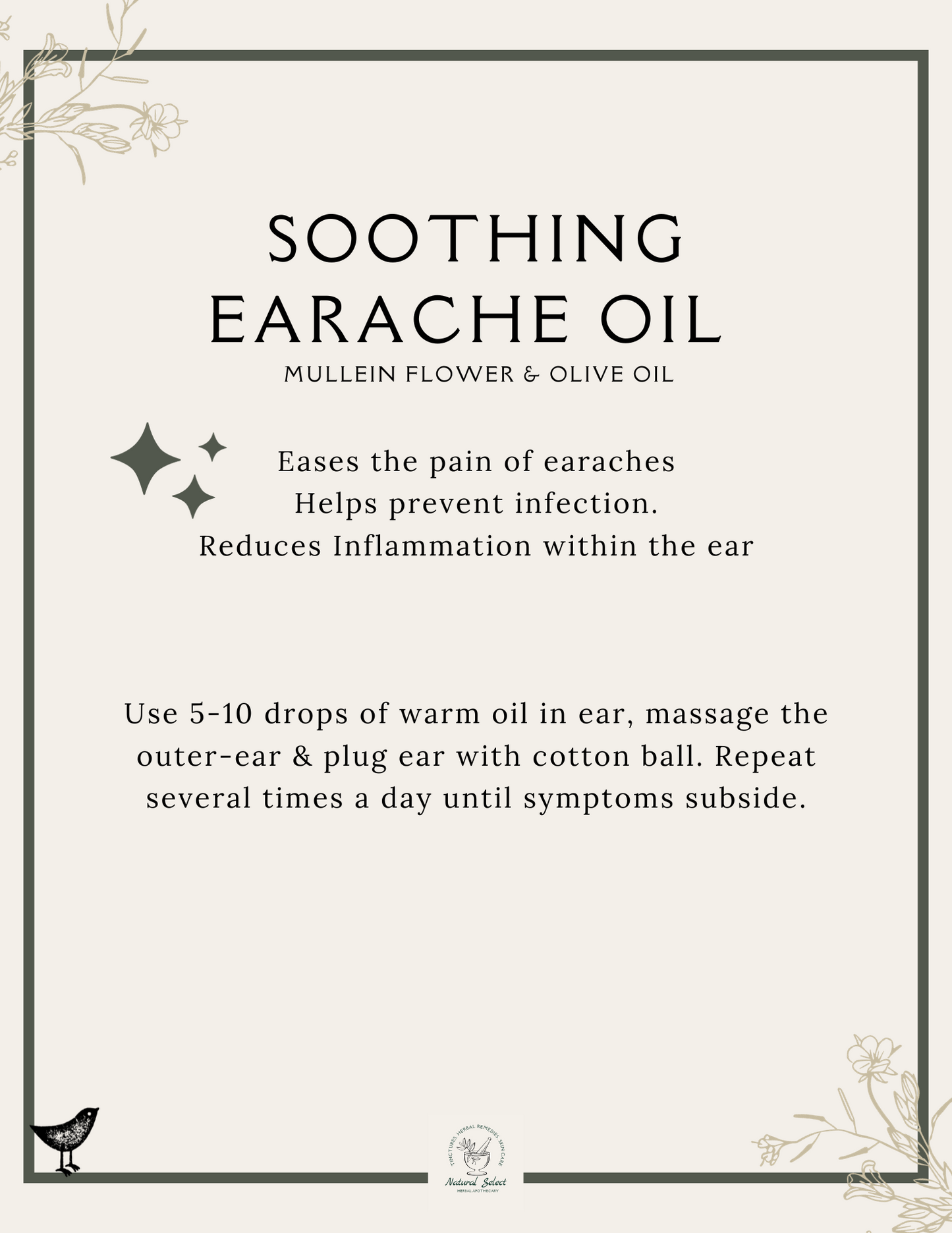 Soothing Earache Oil